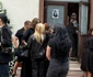Bianca Drăgușanu a ajuns la capela unde este depusa Madalina Apostol