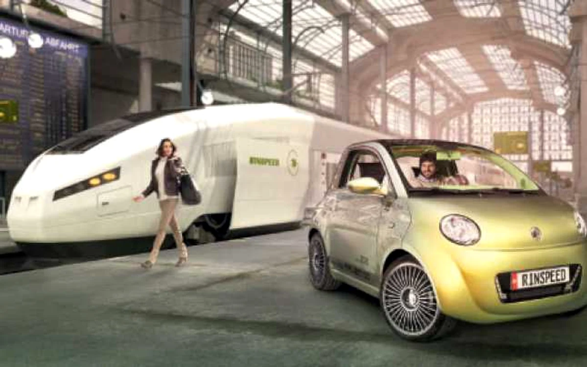 Ultima creaţie Rinspeed sea­mănă cu Fiat 500