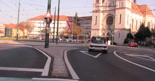 Piaţa Bălcescu din Timişoara FOTO