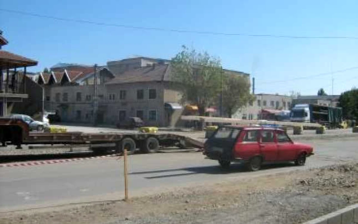 Turnu Severin: Strada Topolniței în proces de modernizare