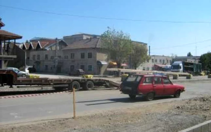 Turnu Severin: Strada Topolniței în proces de modernizare