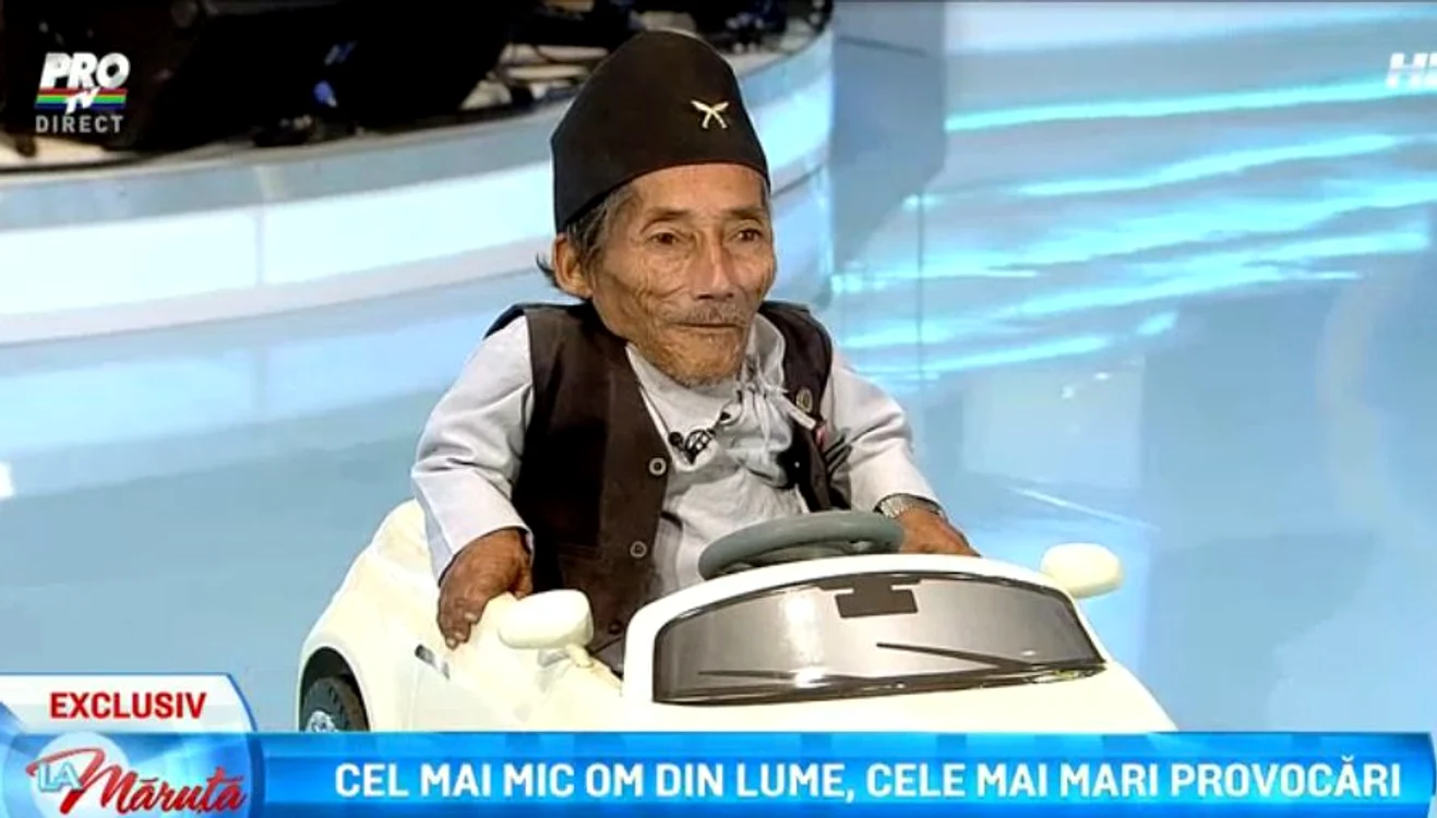Nepalezul de 75 de ani este, în acest moment, cel mai mic om din lume