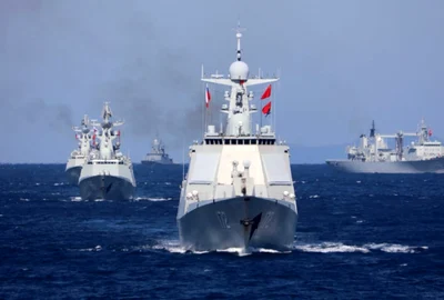 nave rusia china