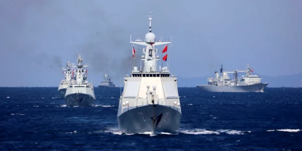 nave rusia china