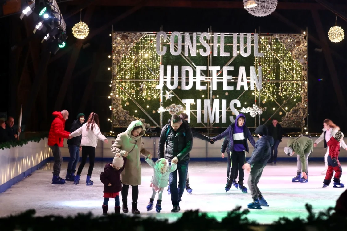Parcul Crăciunului din Timișoara FOTO Dani Amariei