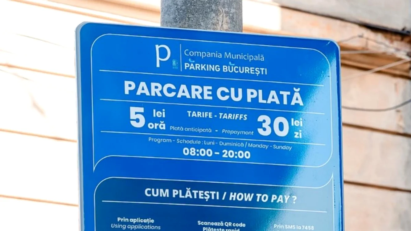 București a eliminat gratuitatea de care beneficiau autovehiculele hibrid în parcările publice