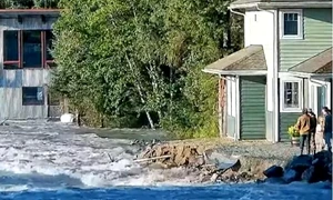 inundatii Alaska captură video jpg