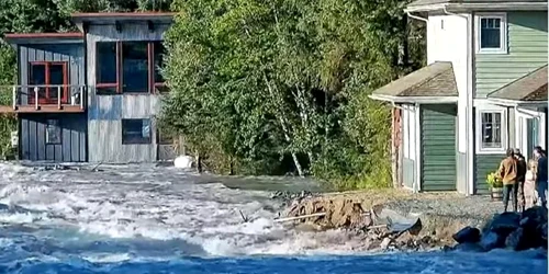 inundatii Alaska captură video jpg