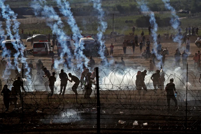 Conflictele dintre populația palestiniană și armata israeliană sunt foarte dese. FOTO: AFP