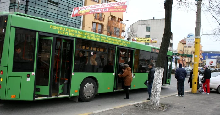 Autobuzul RATC a mers pe tot traseul de la un capăt la altul al liniei. FOTO Arhiva Adevărul