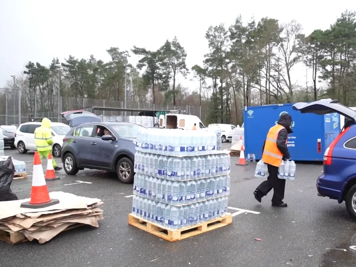 Stare de urgență în Anglia unde zeci de mii de locuințe au rămas fără apă din cauza furtunii Goretti