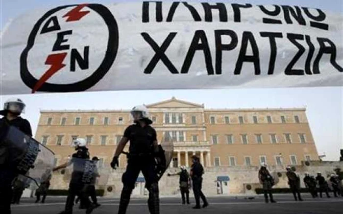 Anarhismul a crescut în Grecia pe fondul crizei economice