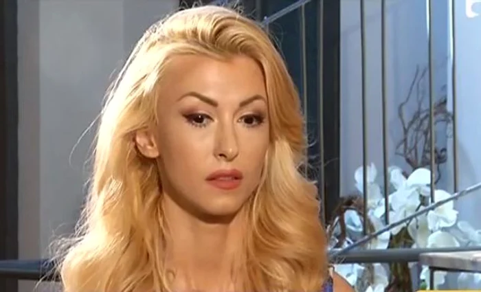 Andreea Bălan (captură Antena 1)