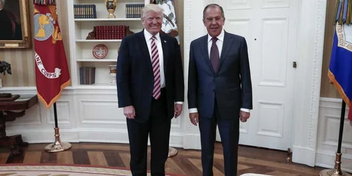 Lavrov Trump EPA/Ministerul rus Externe