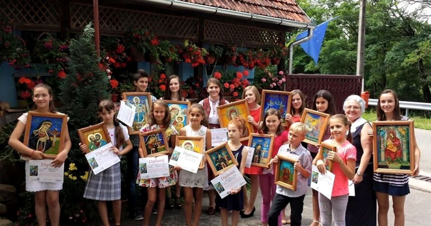 Tabăra a ajuns la a şaptea ediţie FOTO facebook.com/Muzeul de Arta Populara Ligia Bodea