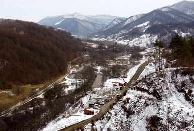 Autostrada Sibiu Pitești Valea Oltului, Tronsonul Cornetu Tigveni  Foto Daniel Guță ADEVĂRUL (6) JPG