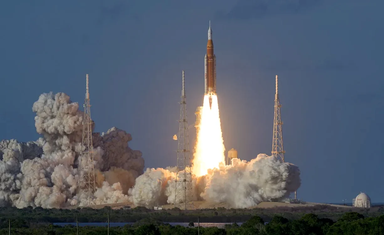 Racheta lunară Artemis II a NASA a fost lansată miercuri seară FOTO NASA