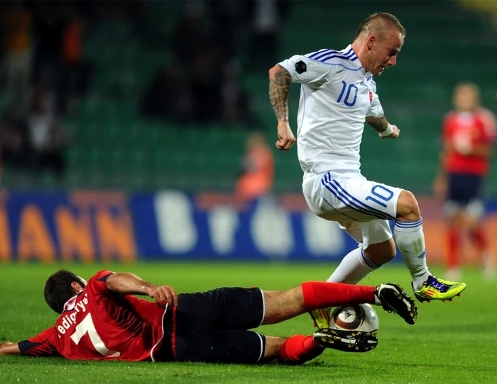 Miroslav Stoch are şi 35 de selecţii la naţionala Slovaciei FOTO: REUTERS
