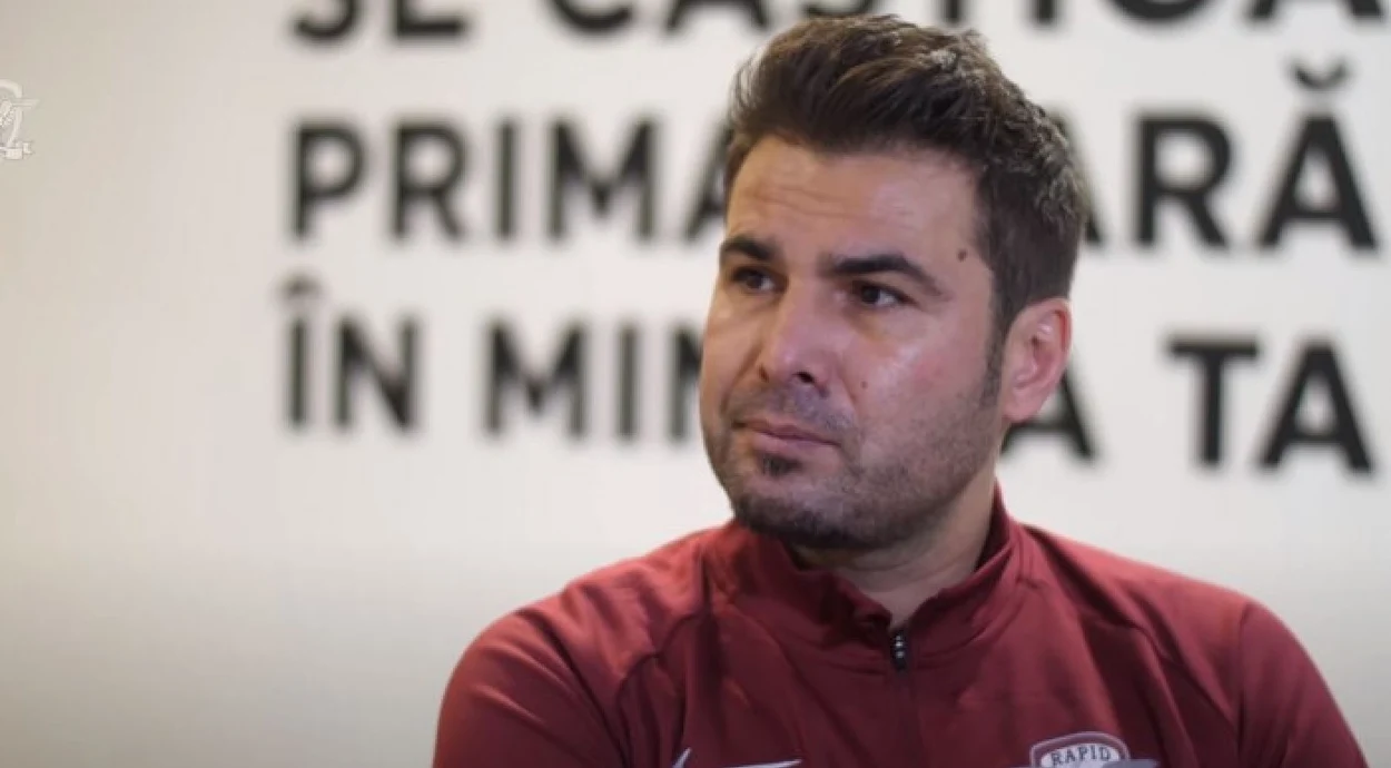 Adrian Mutu, supărat după ce Rapid a pierdut acasă cu Hermanstadt. Foto Facebook