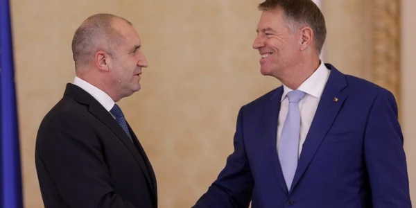 RUMEN RADEV si klaus iohannis. foto Inquam Photos / Octav Ganea