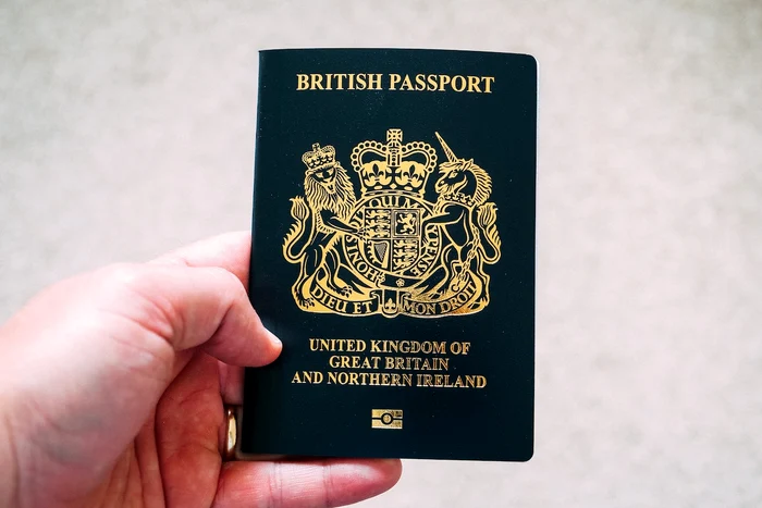 Pasașport britanic  FOTO Pexels