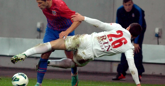 În tur, Steaua a câştigat cu 3-1. Foto: Răzvan Păsărică - rpressport