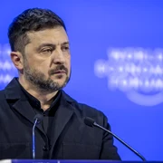 Volodimir Zelenski Davos FOTO EPA EFE jpg