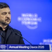 Volodimir Zelenski Davos FOTO EPA EFE jpg