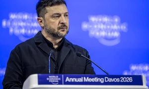 Volodimir Zelenski Davos FOTO EPA EFE jpg