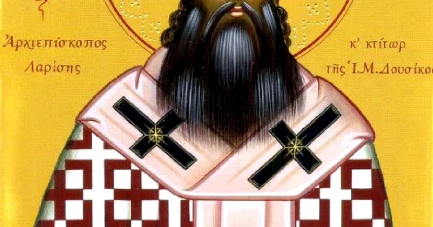 Sfântul Visarion, Arhiepiscopul Larisei (sursă foto:crestinortodox.ro)