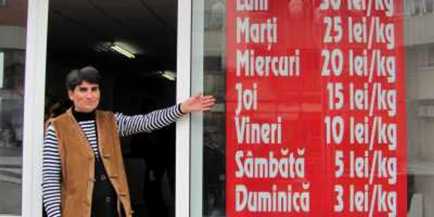 De luni până duminică preţurile scad de zece ori