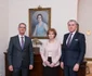 Principele Radu și Majestatea Sa Margareta cu Ambasadorul statului Israel la Palatul Elisabeta. FOTO: Daniel Angelescu, Casa Majestății Sale
