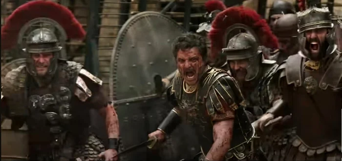 Imagine din pelicula "Gladiator 2". Foto: captură video