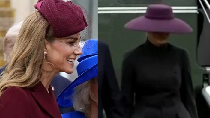 Kate Middleton și Melania Trump, lecție de eleganță. Foto: colaj/captura youtube