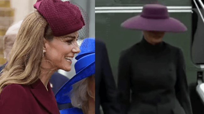 Kate Middleton și Melania Trump, lecție de eleganță. Cine a strălucit mai mult la întâlnirea din Marea Britanie 