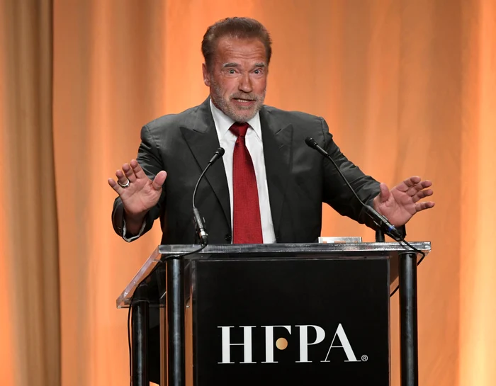 
     Arnold Schwarzenegger s-a enervat într-un interviu Foto: Getty Images  