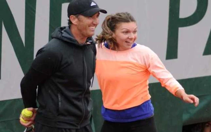 Darren Cahill şi Simona Halep se înţeleg foarte bine