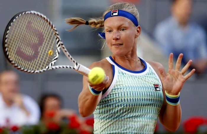 Simona Halep joacă finala Madrid cu  Kiki Bertens FOTO EPA EFE Kiyoshi Ota 