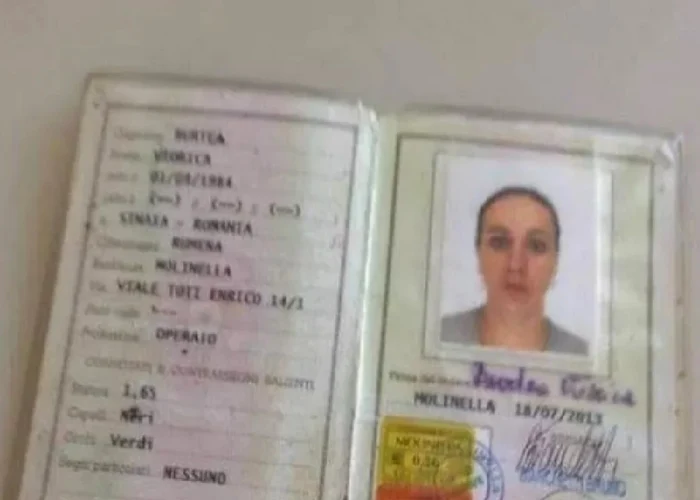Actul de identitate al româncei FOTO lanuovaferrara.gelocal.it