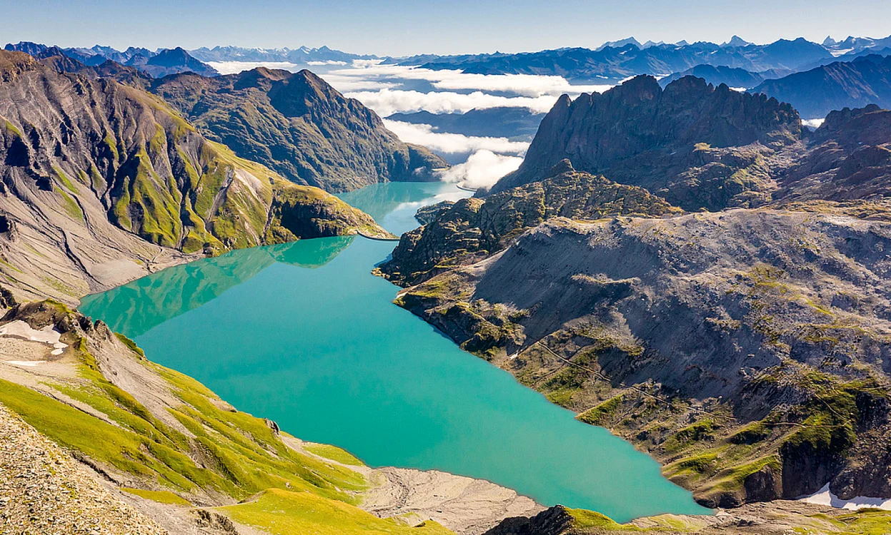 Hidrocentrala din Alpii Elveţieni FOTO Nant de Drance