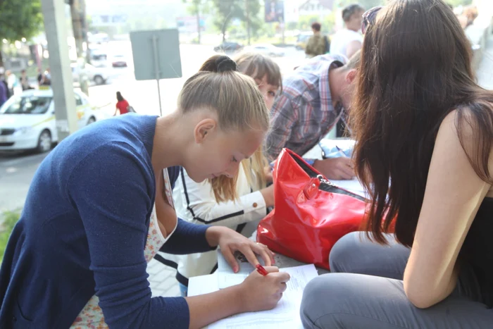 Evaluare Naţională 2014. Foto: Adevărul