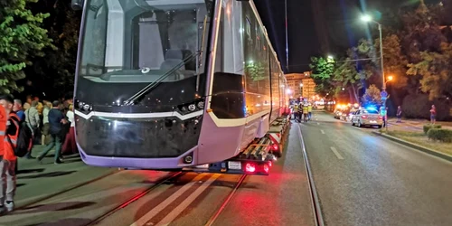 Tramvai Bozankaya la Timişoara FOTO Ş.Both