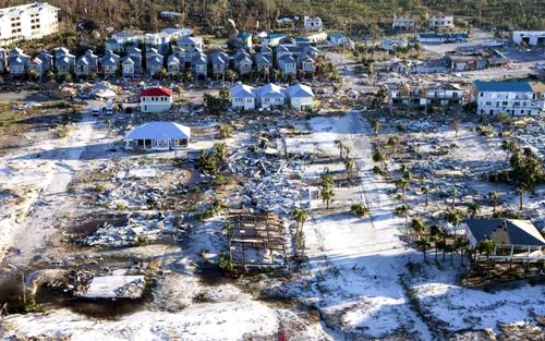 Uraganul Michael a lăsat dezastru în urma sa. FOTO Guliver-Gettyimages