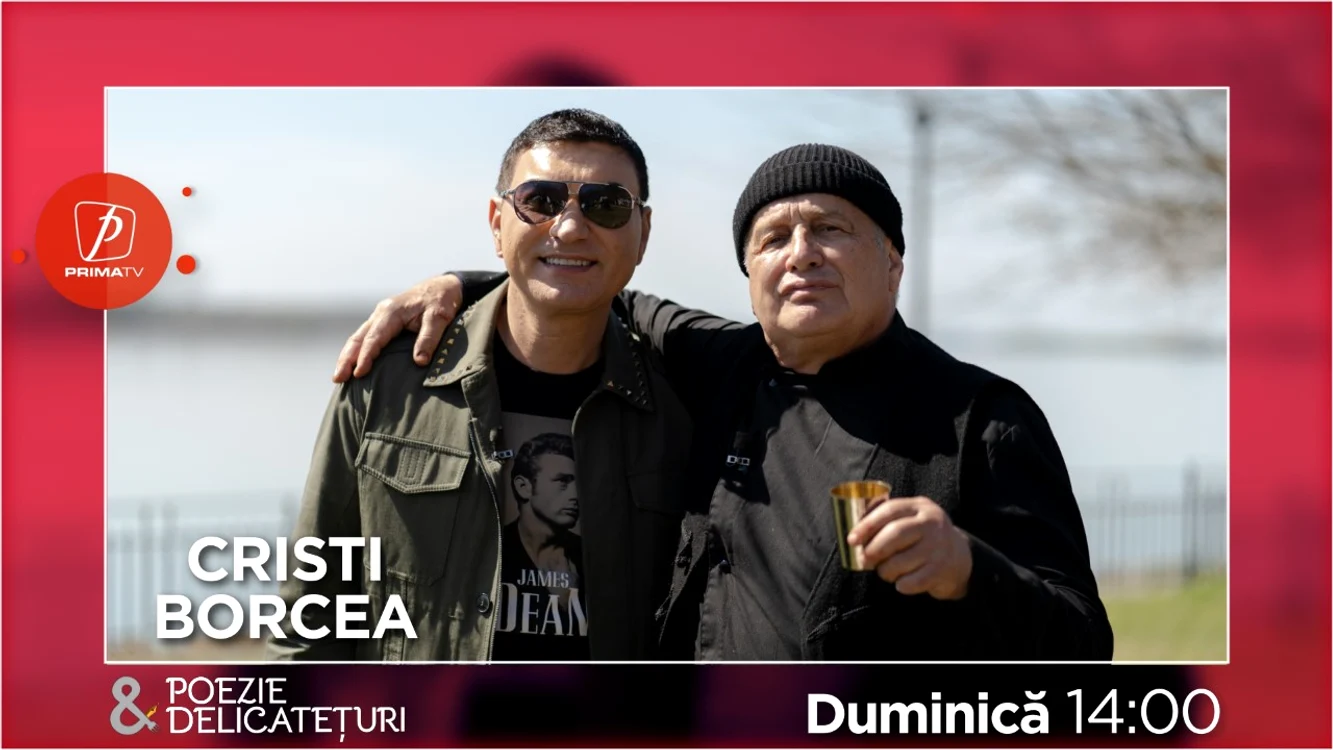 
    Cristia Borcea vine la Poezie și delicatețuri, noua emisiune a lui Mircea Dinescu, de la Prima TV  