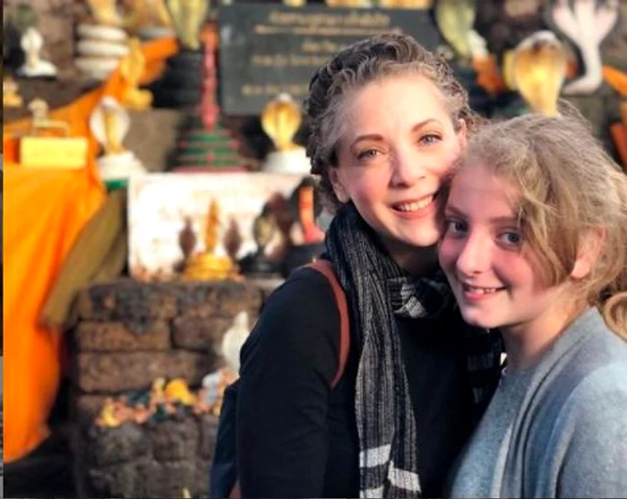 Împreună cu fiica, înainte de moarteFoto: Instagram