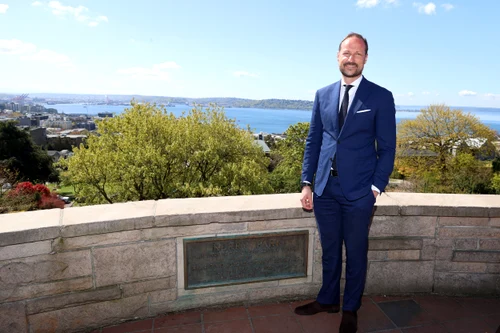 Prințul Haakon al Norvegiei în SUA. FOTO: Getty Images