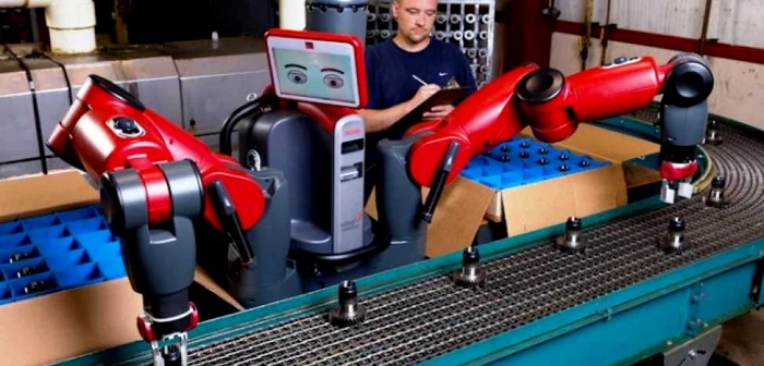 Robotul Baxter în acţiune