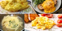 Cina ideală rapidă și gustoasă gata în cinci minute   ouă jumări fierte în apă Colaj YouTube