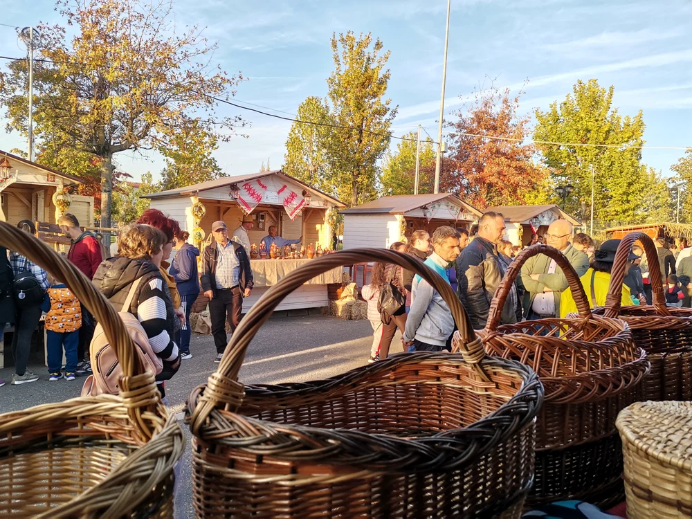 Din coșurile mesterului Marian Săvulescu FOTO: Aliina Mitran