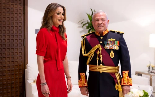 Regina Rania și Regele Abdullah 